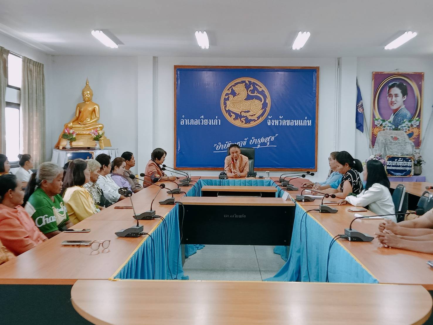 พช.เวียงเก่า : ประชุมคณะกรรมการพัฒนาสตรีอำเภอ (กพสอ.) ครั้งที่ 1/2569